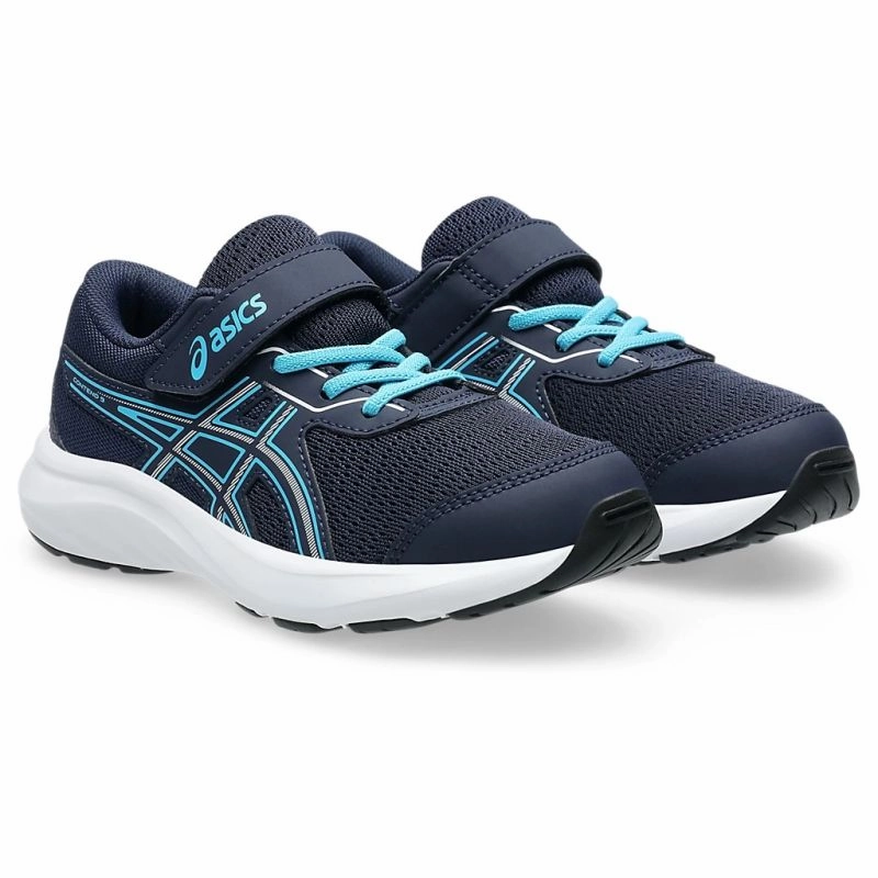 Quick Form Run Style ASICS Contend 9 PS Kids Running Shoes