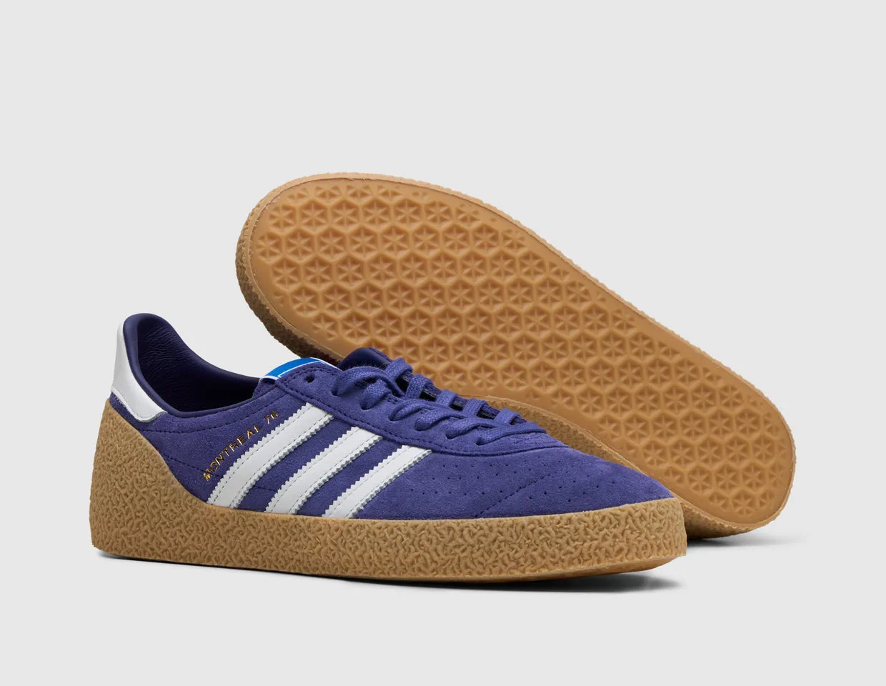 speed work shoe applicability informal shoes adidas Originals Montreal 76 Collegiate Purple / Core White - size? exclusive