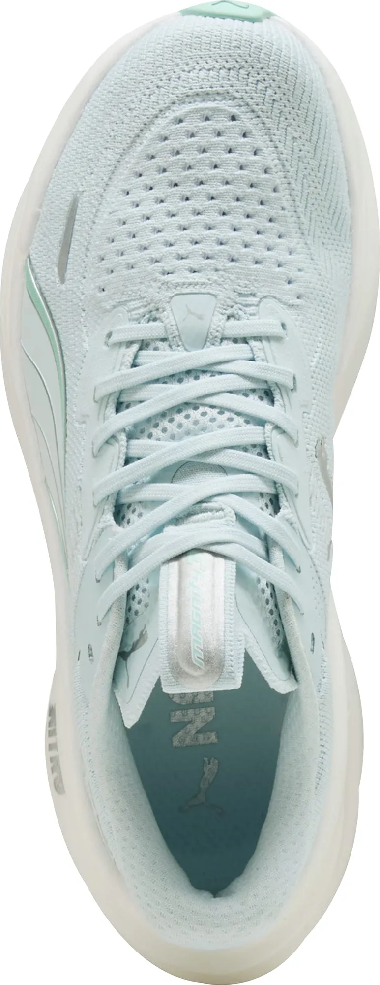 Supportive sole Ventilation Ports Design Puma Magnify Nitro 3 Womens Running Shoes - Blue