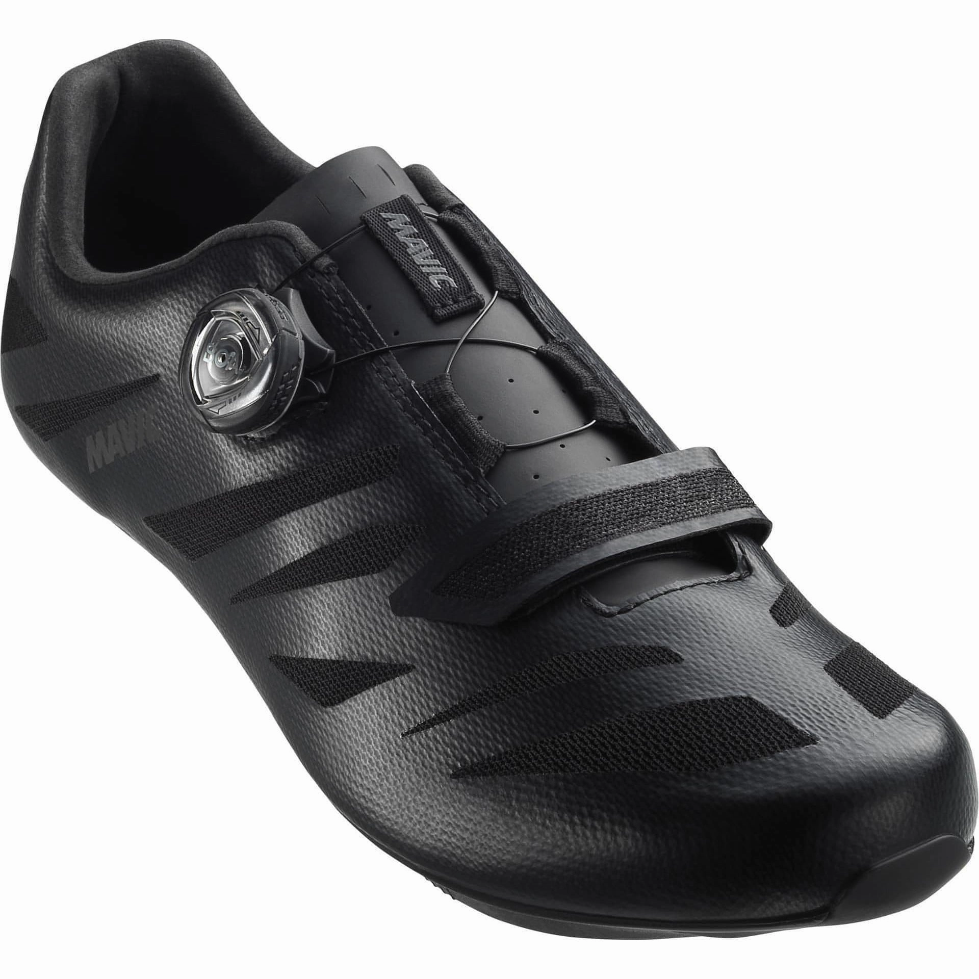 Step Boost Mavic Cosmic Elite SL Boa Mens Road Cycling Shoes - Black