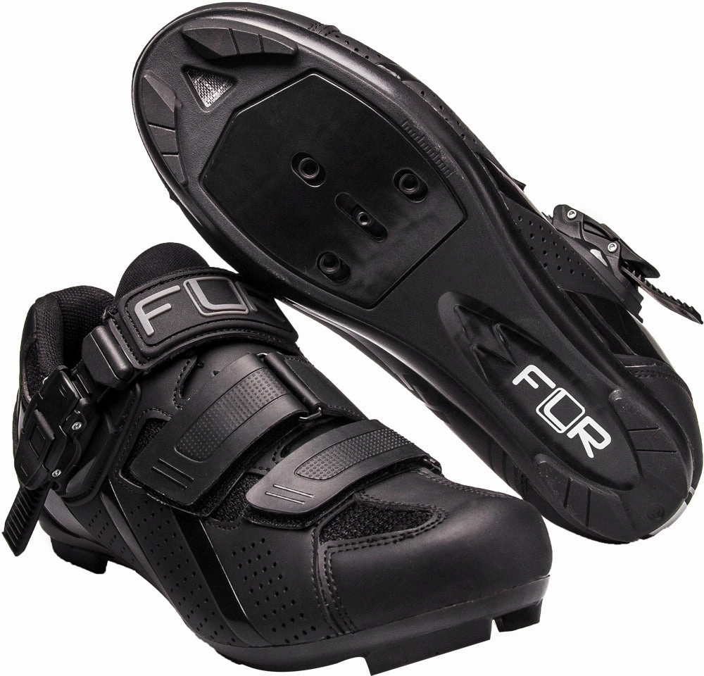 Basic Casual Comfortable Run FLR F15.III Mens Road Cycling Shoes - Black