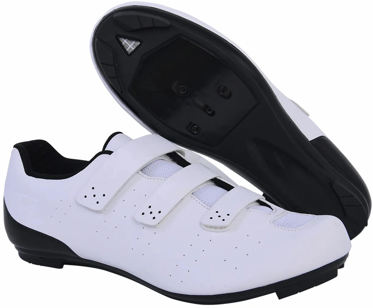 FLR F-37 Mens Road Cycling Shoes - White Urban Trek