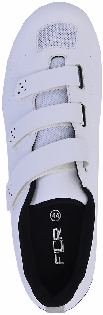 FLR F-37 Mens Road Cycling Shoes - White Padded shock absorption