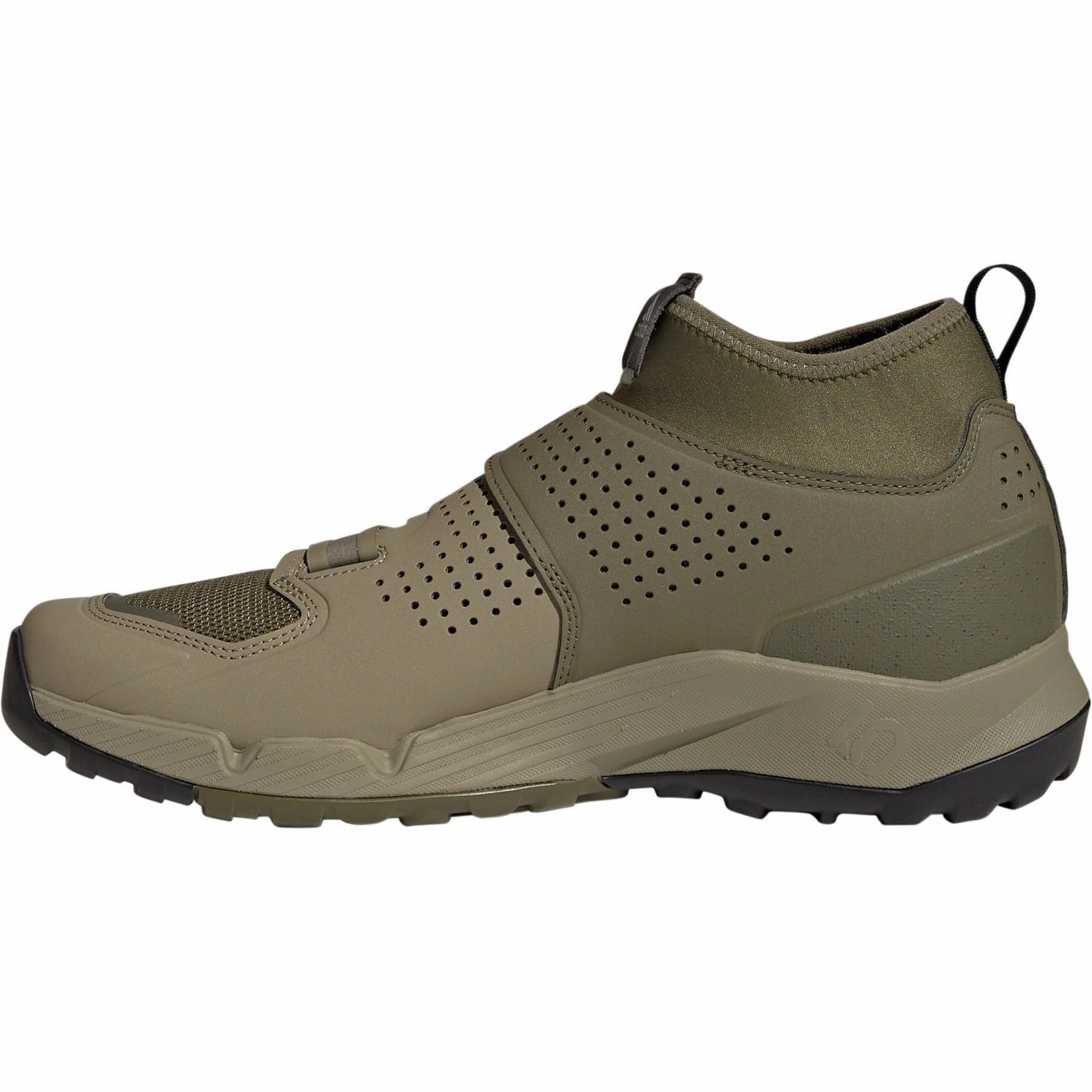 WideFit Five Ten TrailCross Pro Clip-In Mens MTB Cycling Shoes - Green