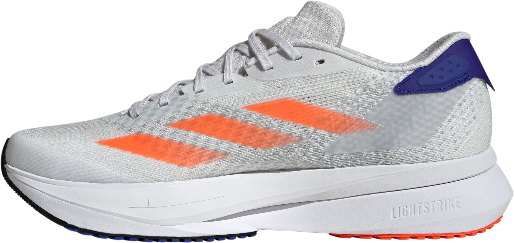 Ventilated Insole Minimal Comfort adidas Adizero SL 2 Mens Running Shoes - Grey