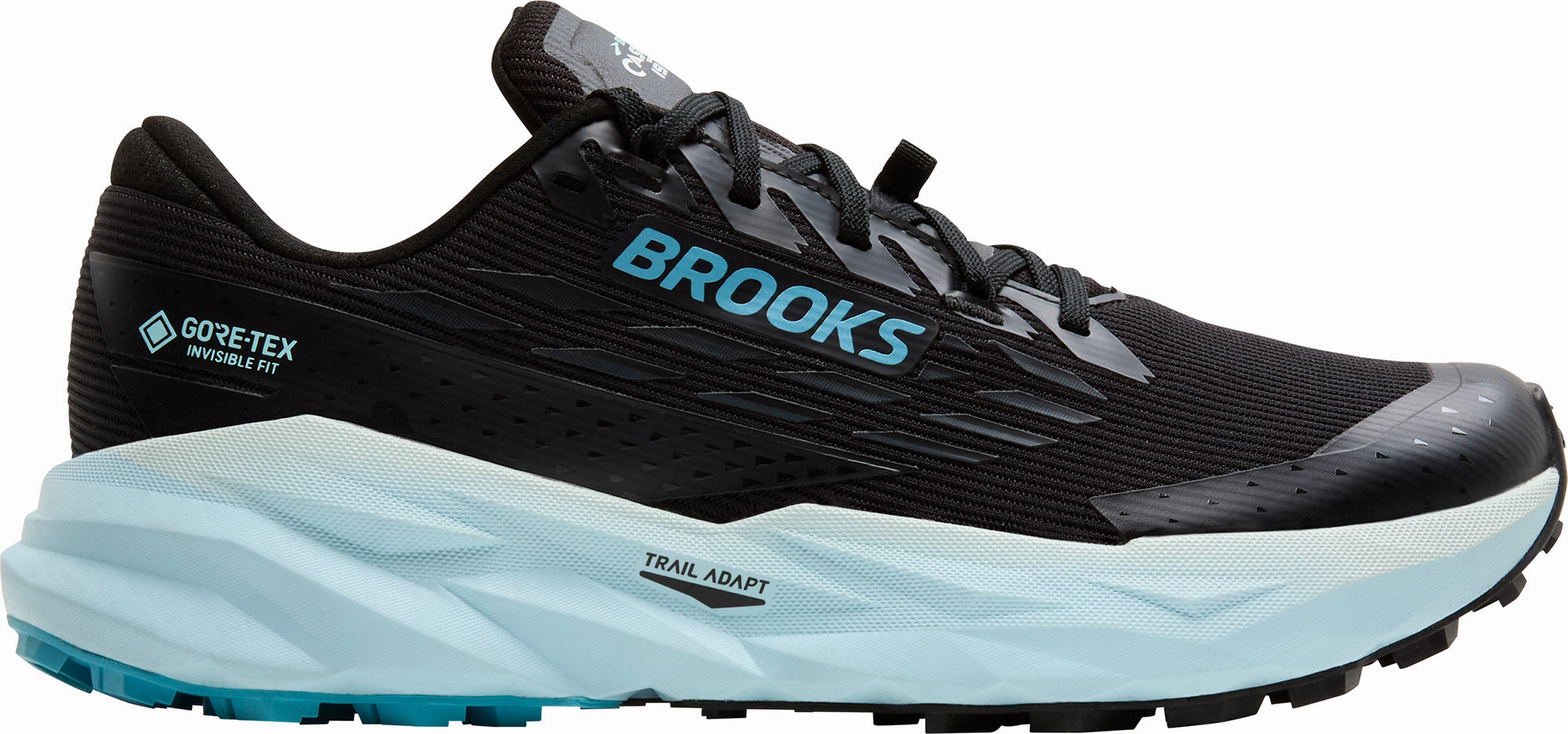 Brooks Cascadia 19 GORE-TEX Womens Trail Running Shoes - Black Wicking Inner Sleeve Running Errands
