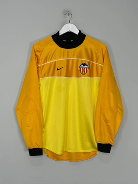 Compression Fit Water Repellent Finish 2001/02 VALENCIA GK SHIRT (S) NIKE