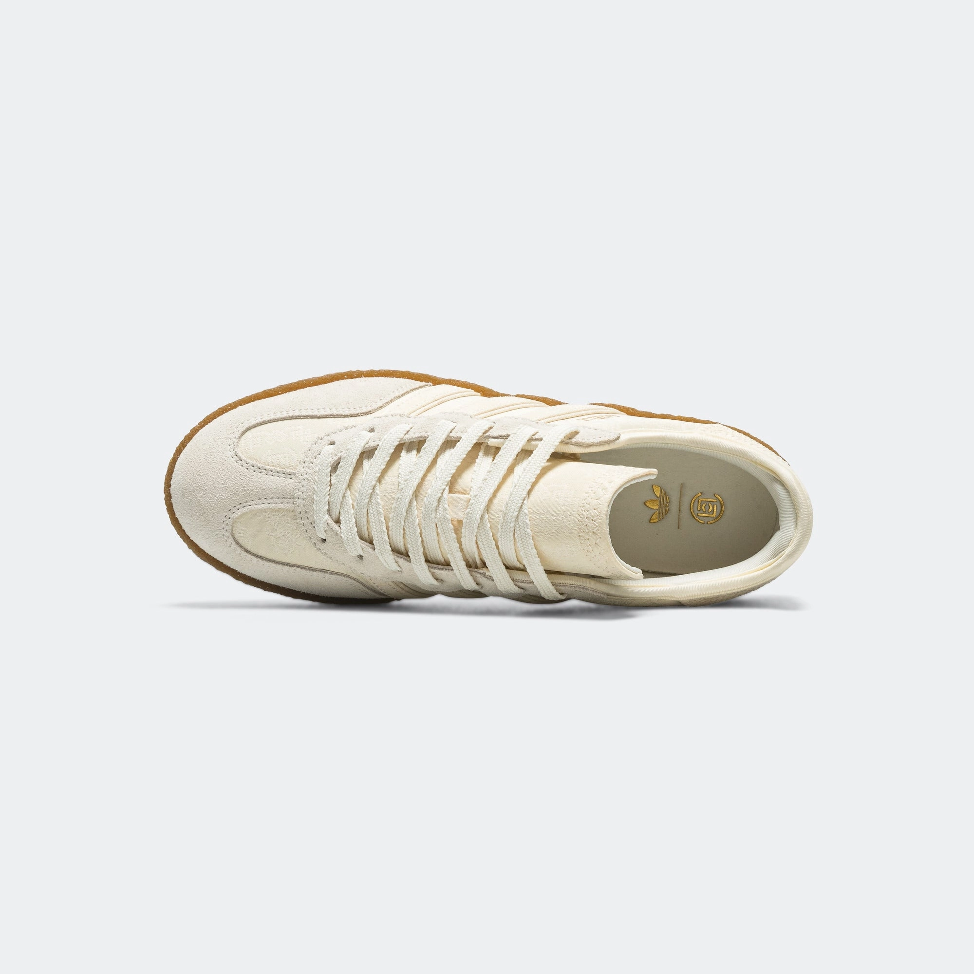 Air Movement Gazelle by Edison Chen x CLOT - Cream White/Core White-Gold Metallic