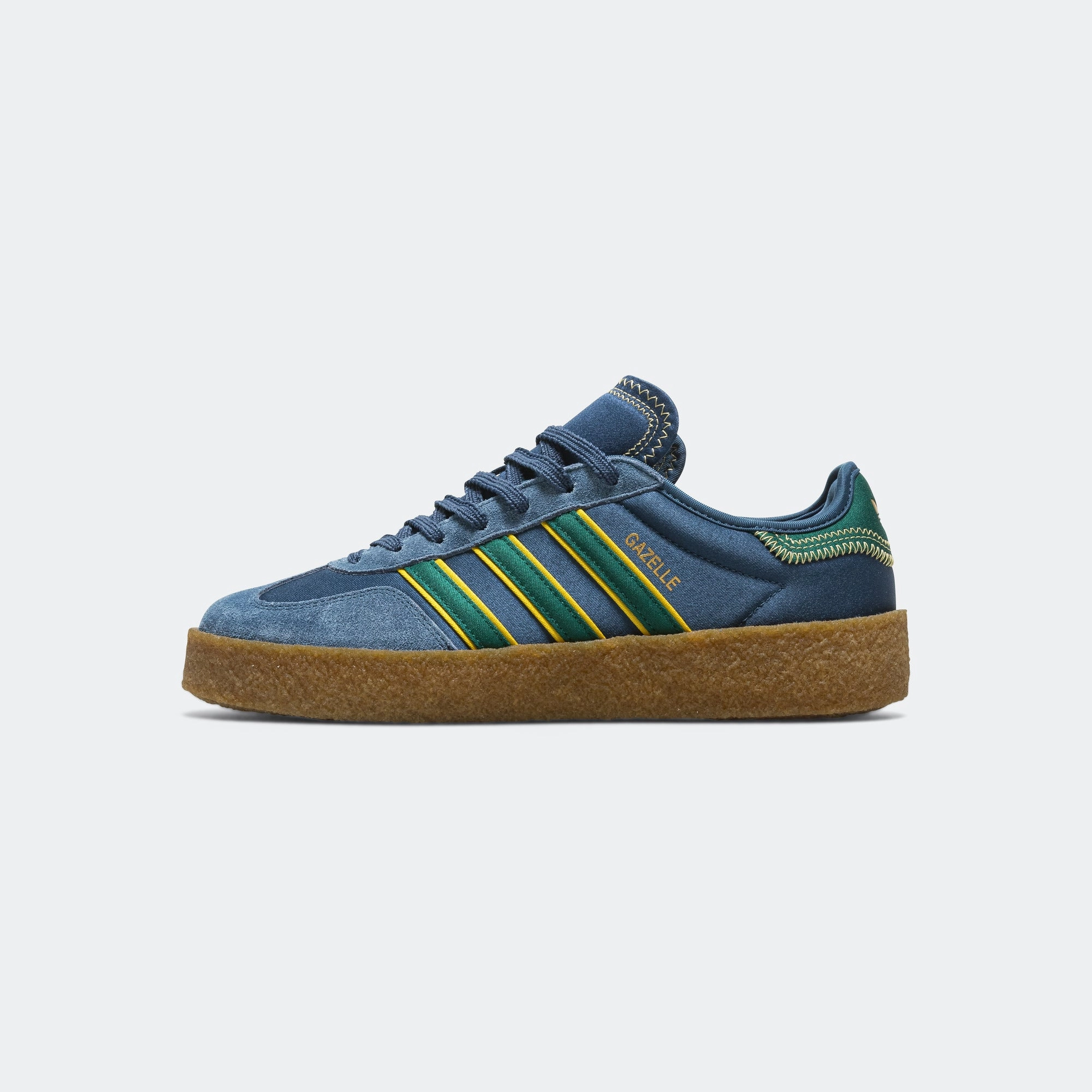 Gazelle by Edison Chen x CLOT - Navy Marine/Collegiate Green-Hazy Yellow Outdoor Active Torsion Stability Plate