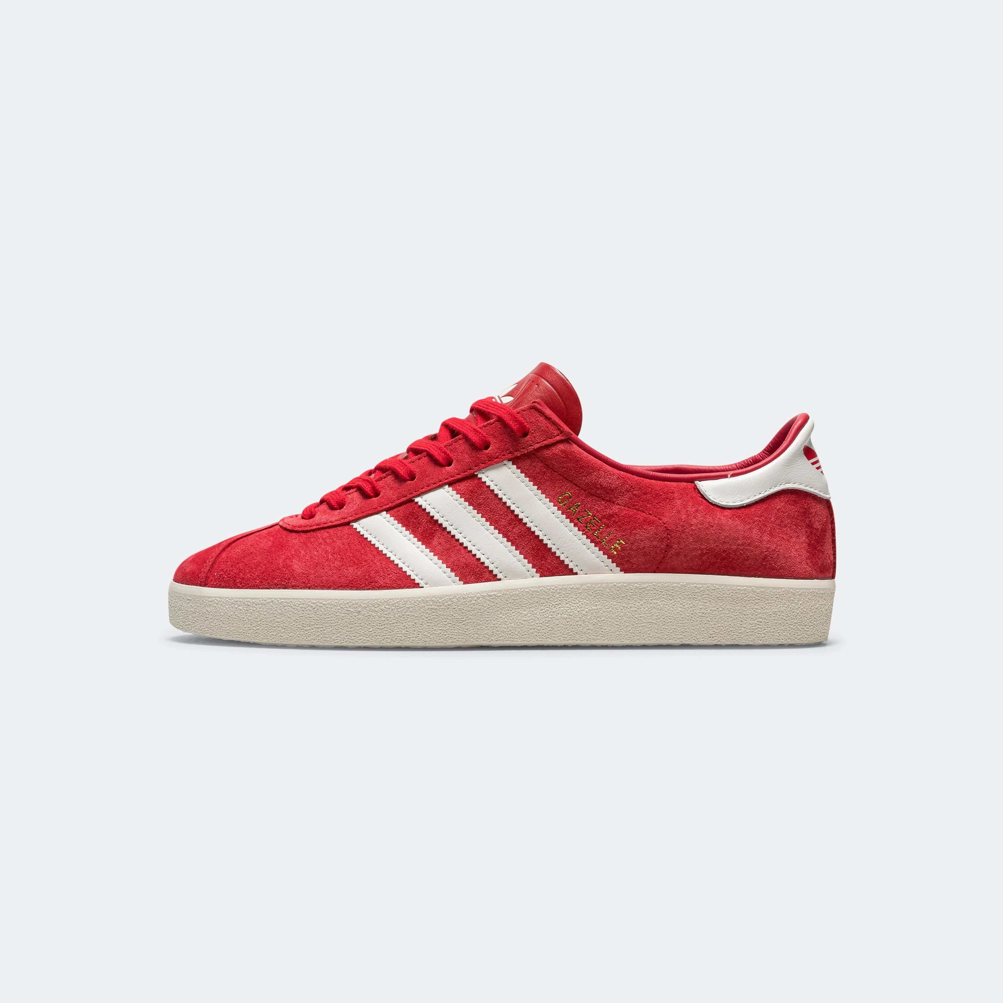 Gazelle Decon - Better Scarlet/Core White-Off White Anti Slip Outsole Grip Enhancing Outsole