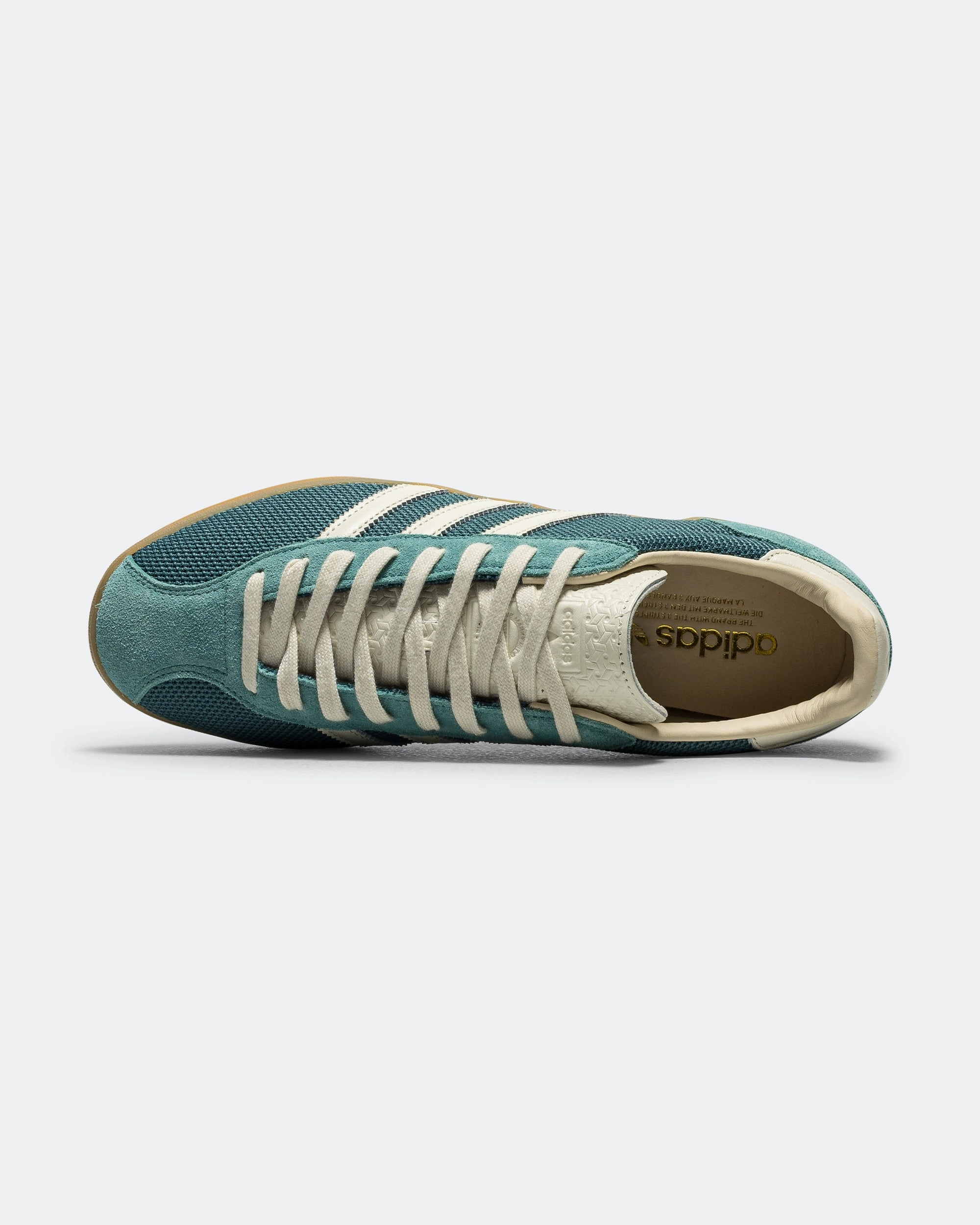 Enhanced Flex Zones Gazelle Indoor - Preloved Teal/Off White-Warm Sandstone