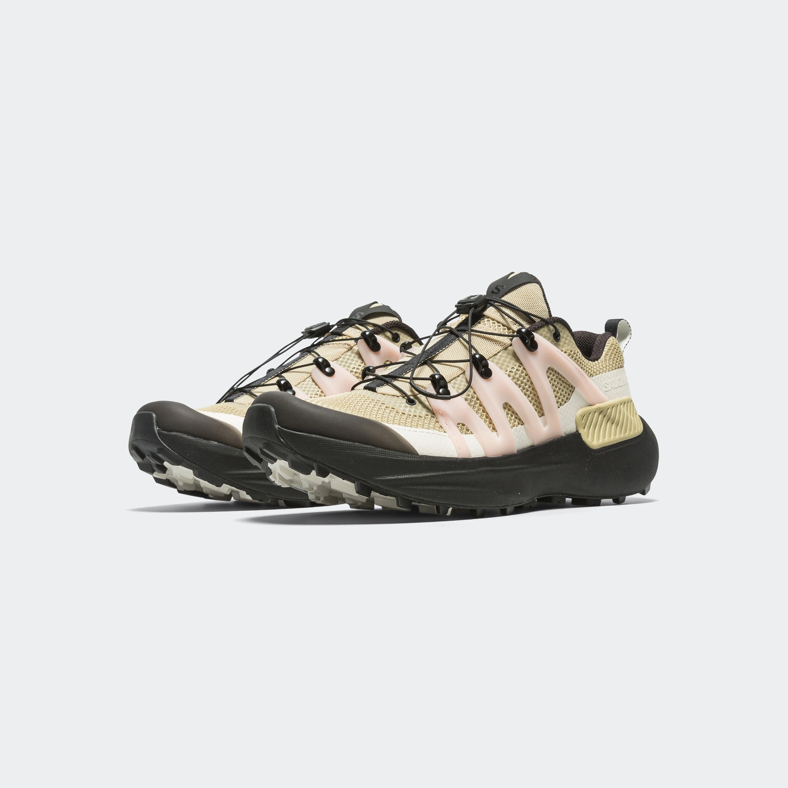 Genesis Advanced - Pale Olive Green/Black-Impatiens Pink Everyday Runner Flexi Fit
