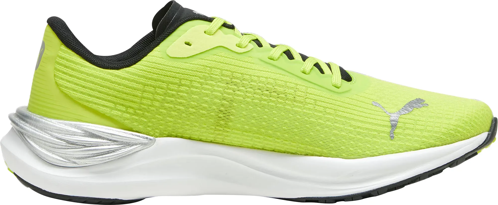 Puma Electrify Nitro 3 Mens Running Shoes - Green Adjustable Fit Technology Comfortable Step