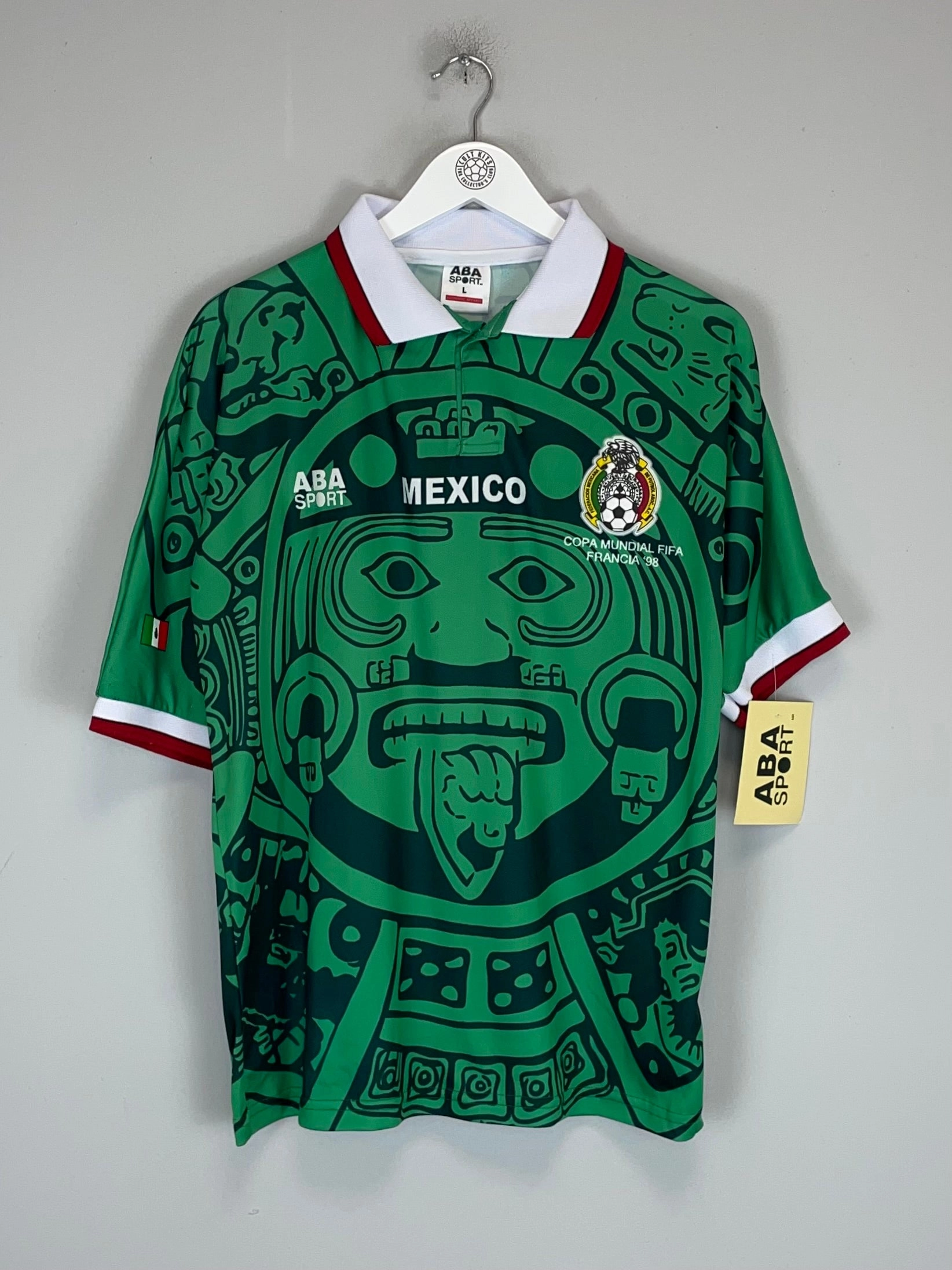 1998 Mexico *Reissue* World Cup Edition Home (Multiple) ABA Sport No Pressure