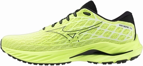 Mizuno Wave Inspire 20 Mens Running Shoes - Green Stretch Loops