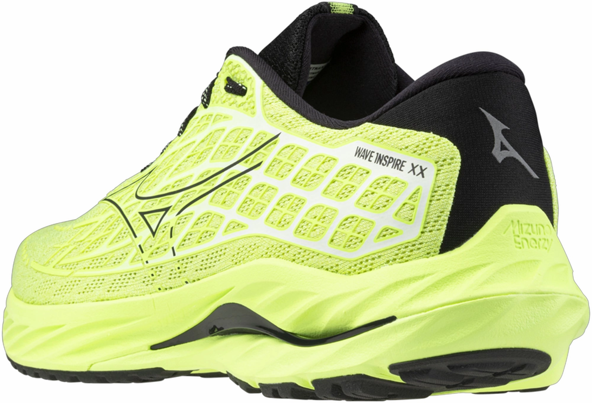 Air Channels Sports Culture Mizuno Wave Inspire 20 Mens Running Shoes - Green