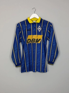 Stretch Trim 1995/96 WERDER BREMEN L/S AWAY SHIRT (XS) PUMA