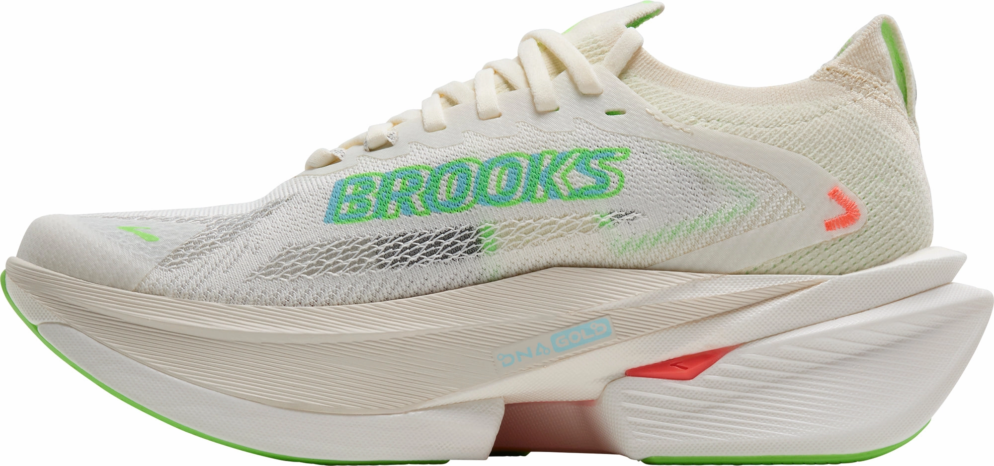 Brooks Hyperion Max 3 Womens Running Shoes - Cream Casual Comfort Footwear Tech