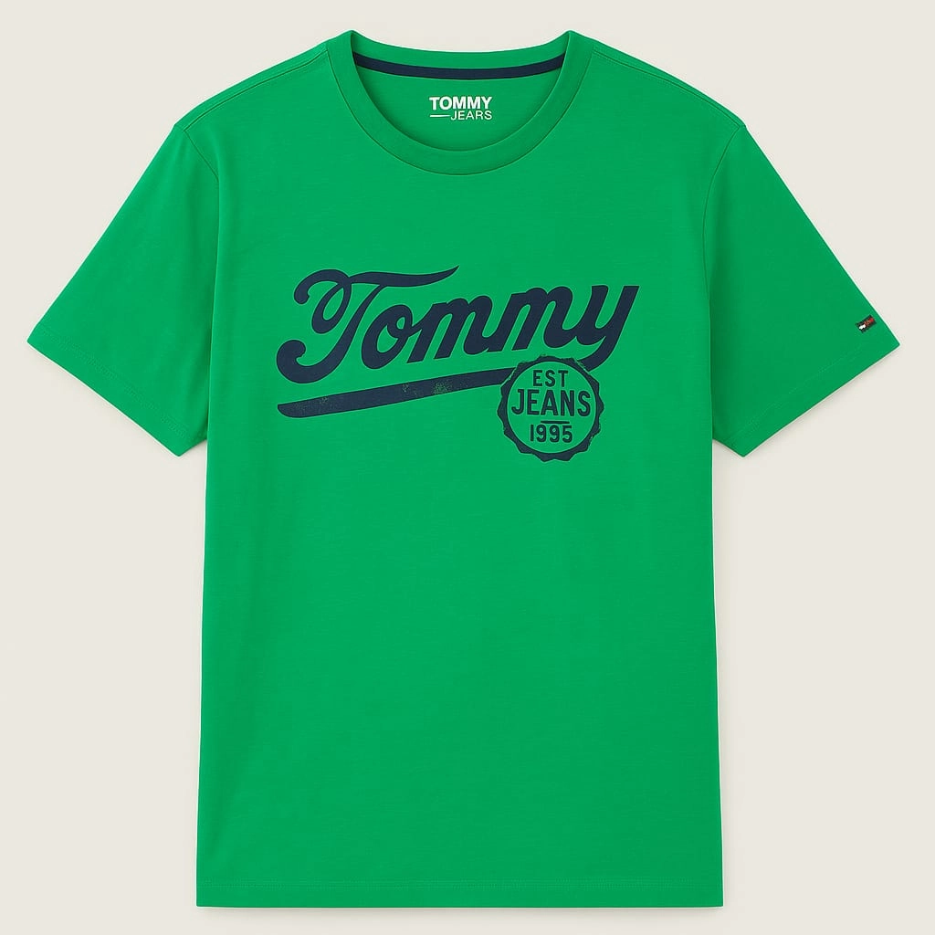 Trendy Comfort Fit Quick-Drying Shirt Tommy Hilfiger Yellow T shirt