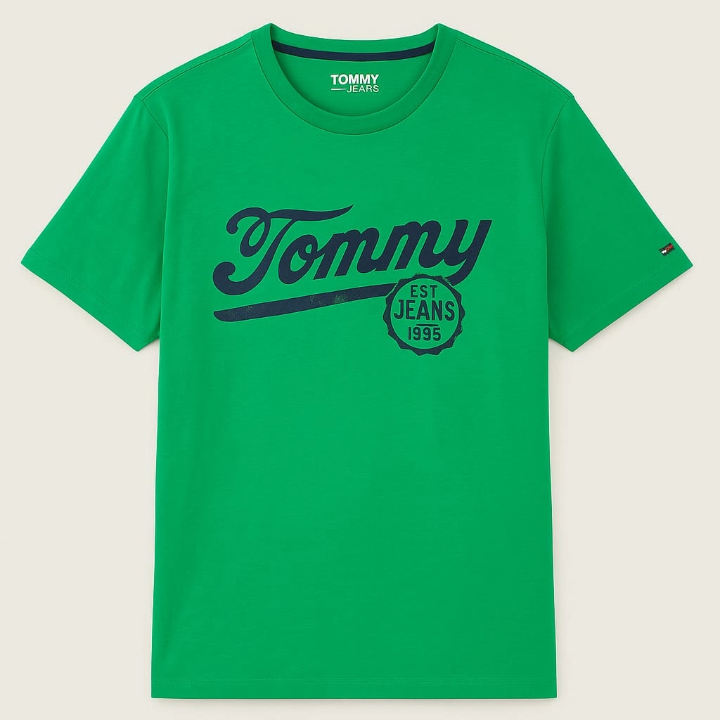 Tommy Hilfiger Yellow T shirt SoftTouchFinish