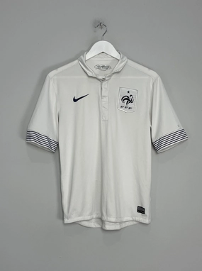 2012/13 FRANCE AWAY SHIRT (S) NIKE Anti Static Finish Quick Evaporation Knit
