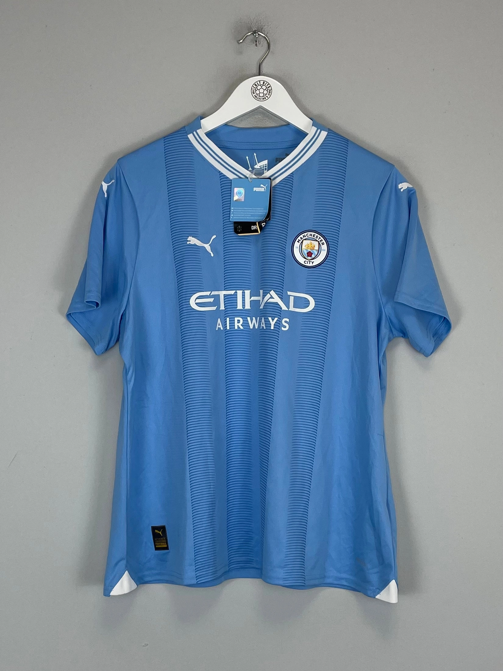 2023/24 MANCHESTER CITY *BNWT* HOME SHIRT (XL) PUMA Workout Fit