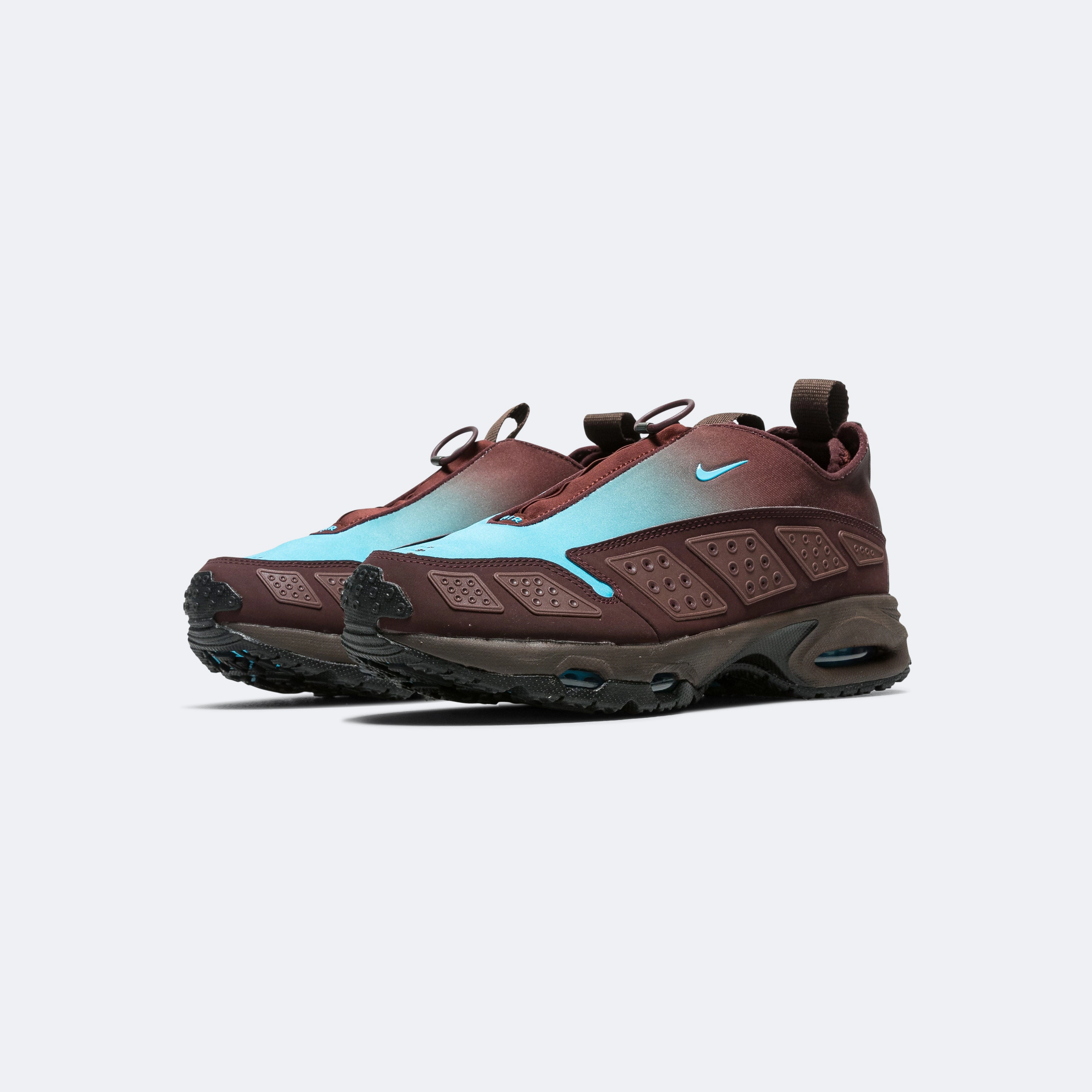 Weight Free Womens Air Max SNDR - Burgundy Crush/Baltic Blue-Baroque Brown