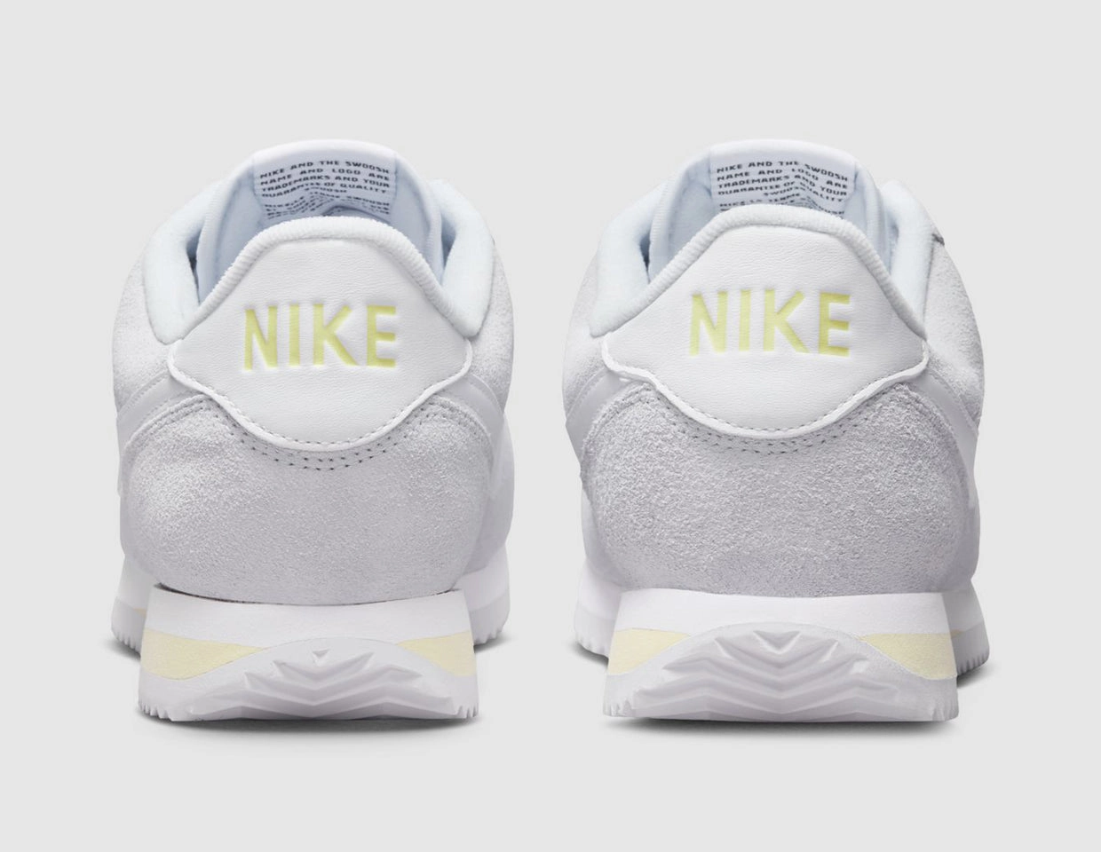 High Support Nike Women's Cortez Football Grey / White - Alabaster