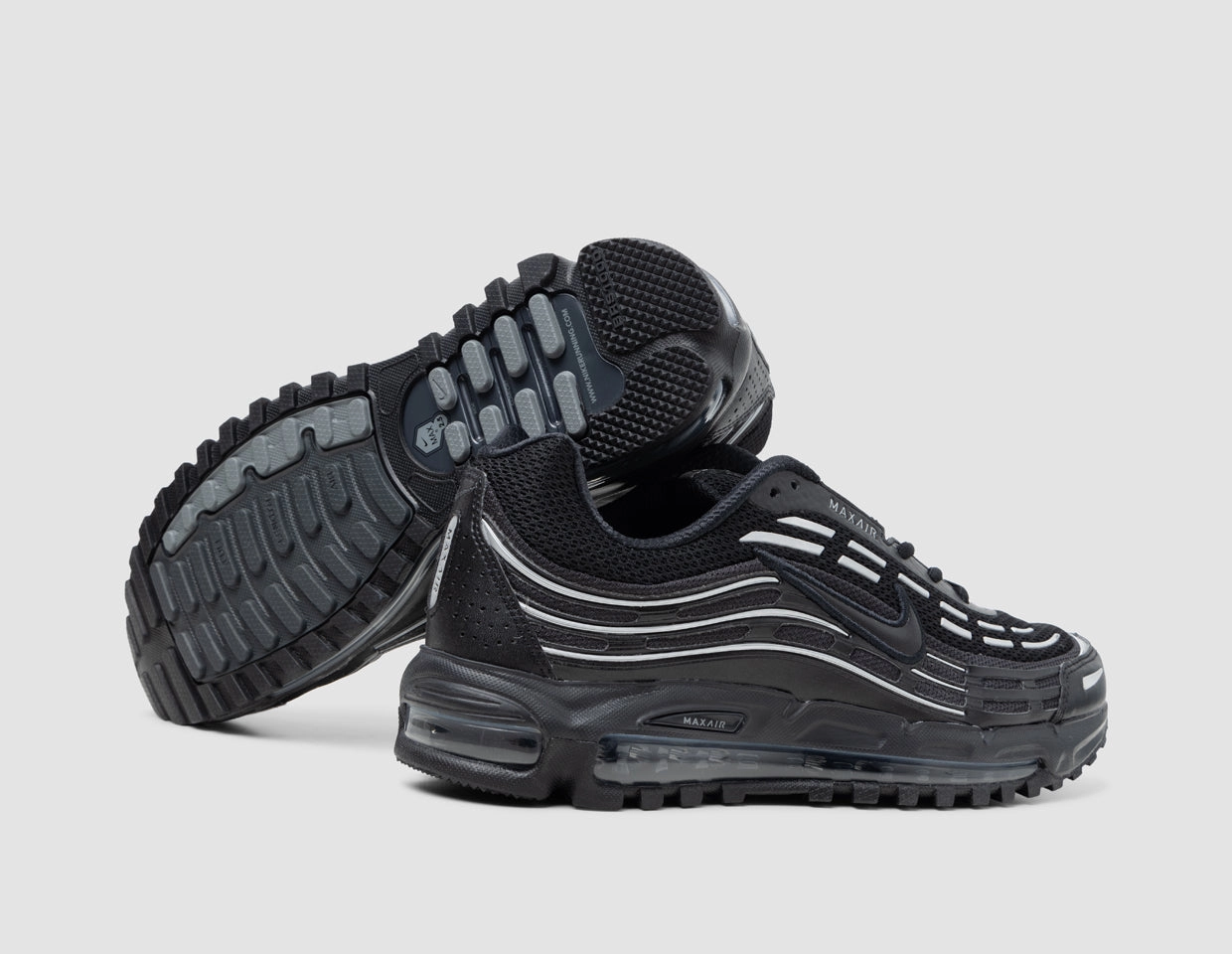 AntiFatigue Nike Air Max TL 2.5 Black / Black - Black - Metallic Silver