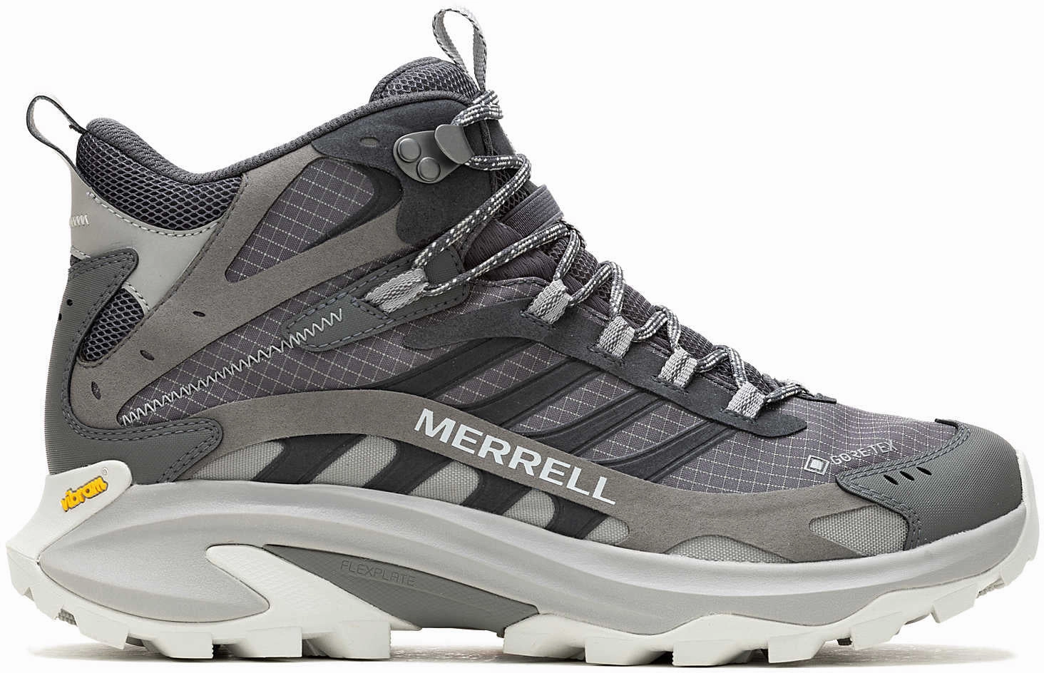 Merrell Moab Speed 2 Mid GORE-TEX Mens Walking Boots - Grey Wilderness Use