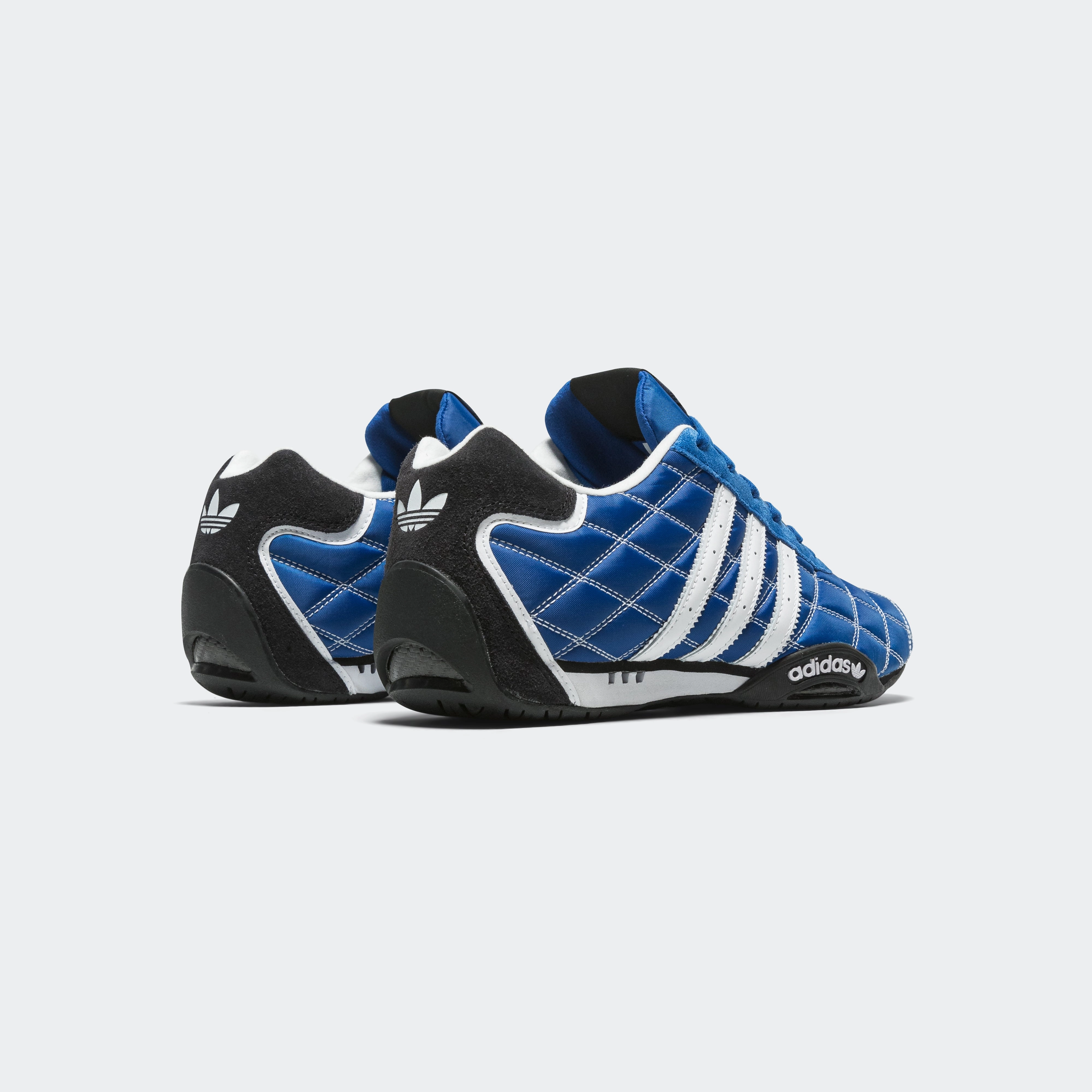 AdiRacer Low - Polar Blue/Footwear White-Core Black Flexible Arch Support Supportive Heel