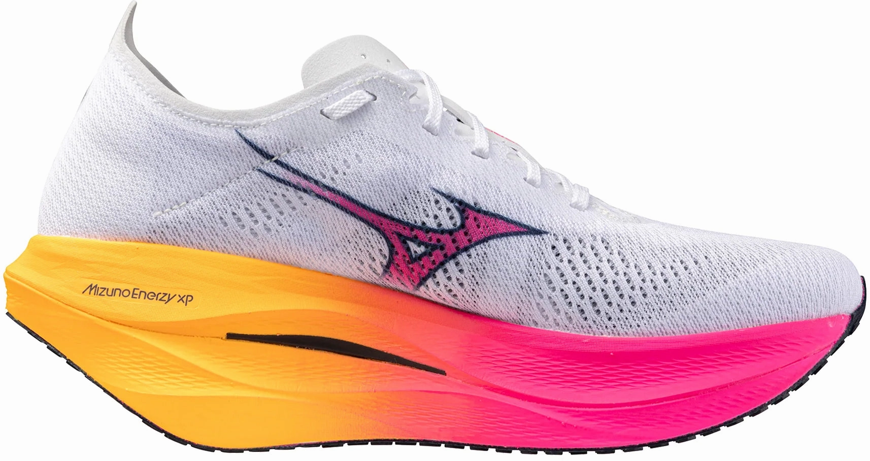 Mizuno Wave Rebellion Pro 3 Running Shoes - White Orthotic Support Trail Usage