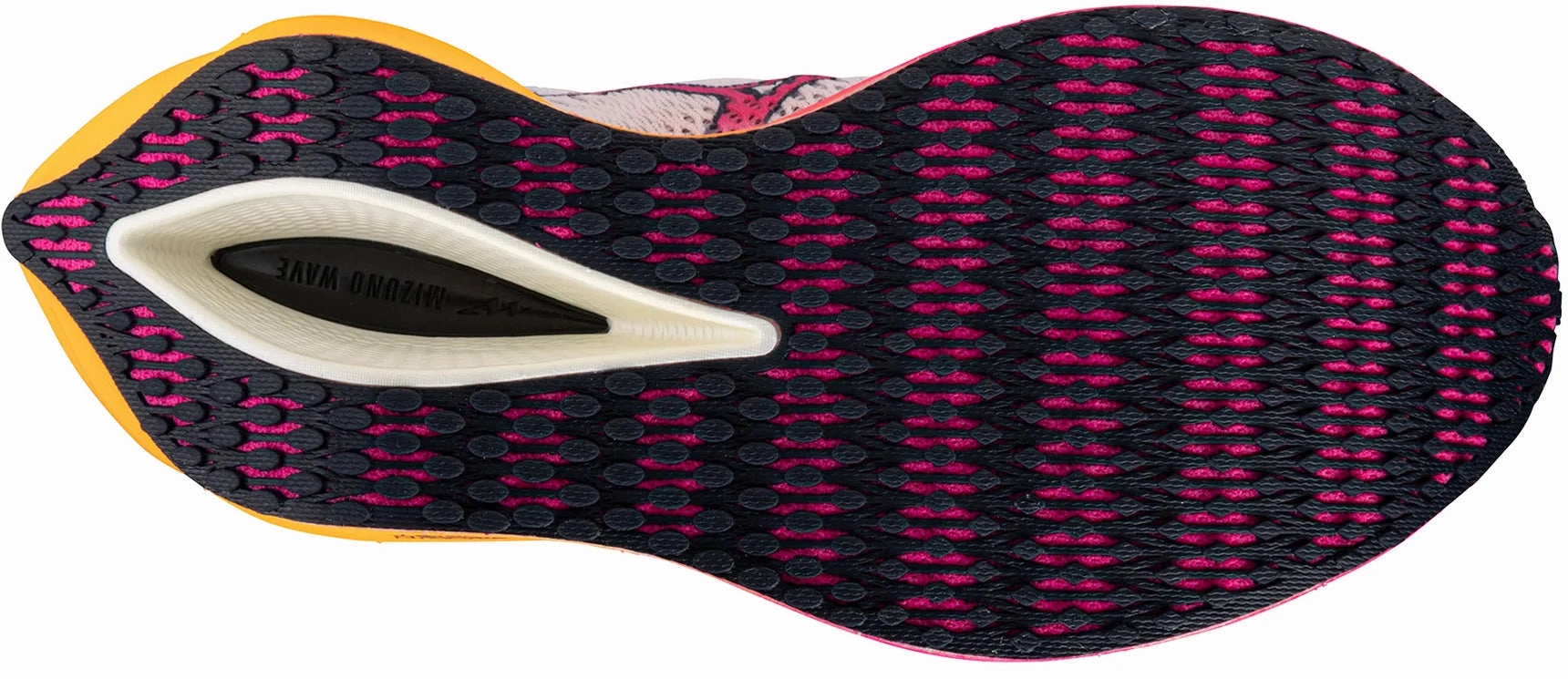 Stay Light RubberHeel Mizuno Wave Rebellion Pro 3 Running Shoes - White