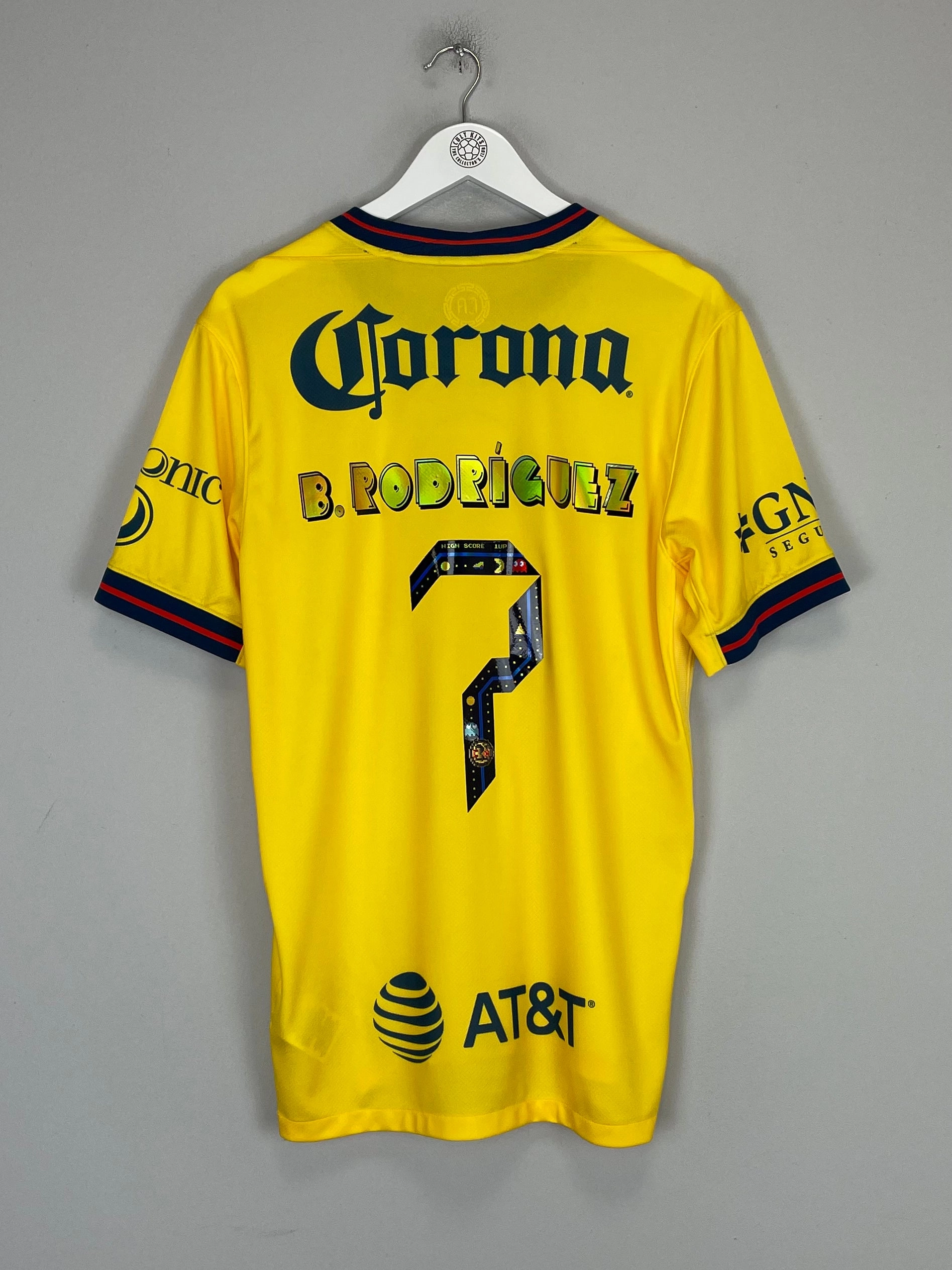 2024/25 Club America Rodriguez #7 *BNWOT* Pac-Man Home Shirt (Multiple Sizes) Nike Sweat Ready Crisp Look