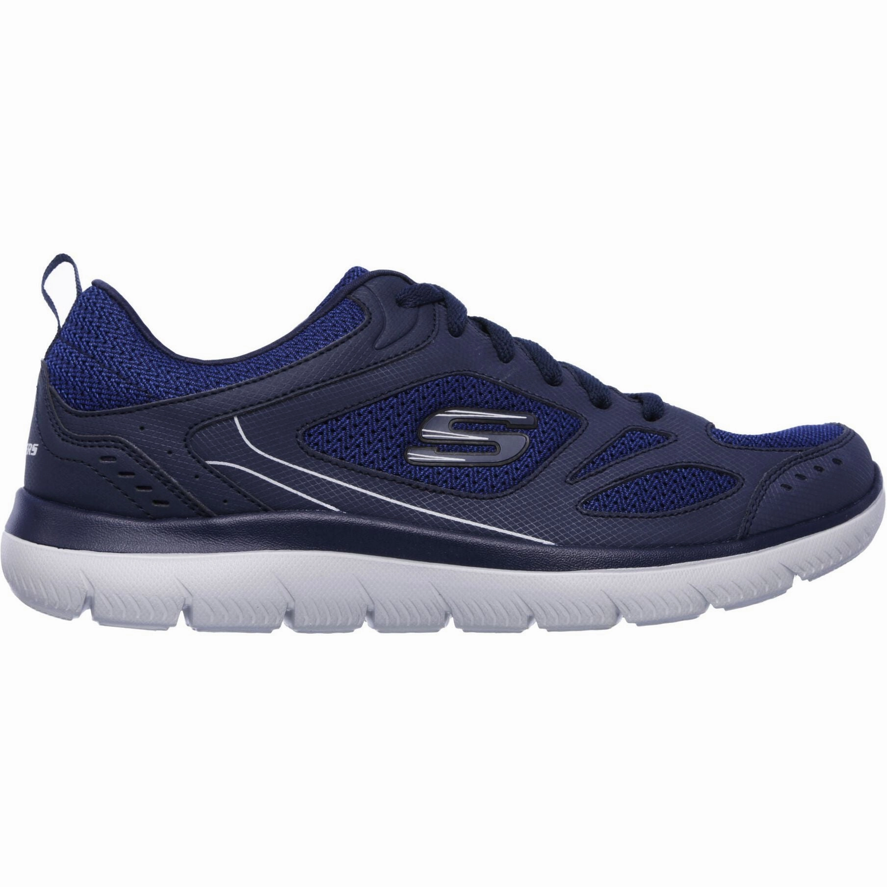 Skechers Summits South Rim Mens Training Shoes - Navy  in Bouncy Cushioning