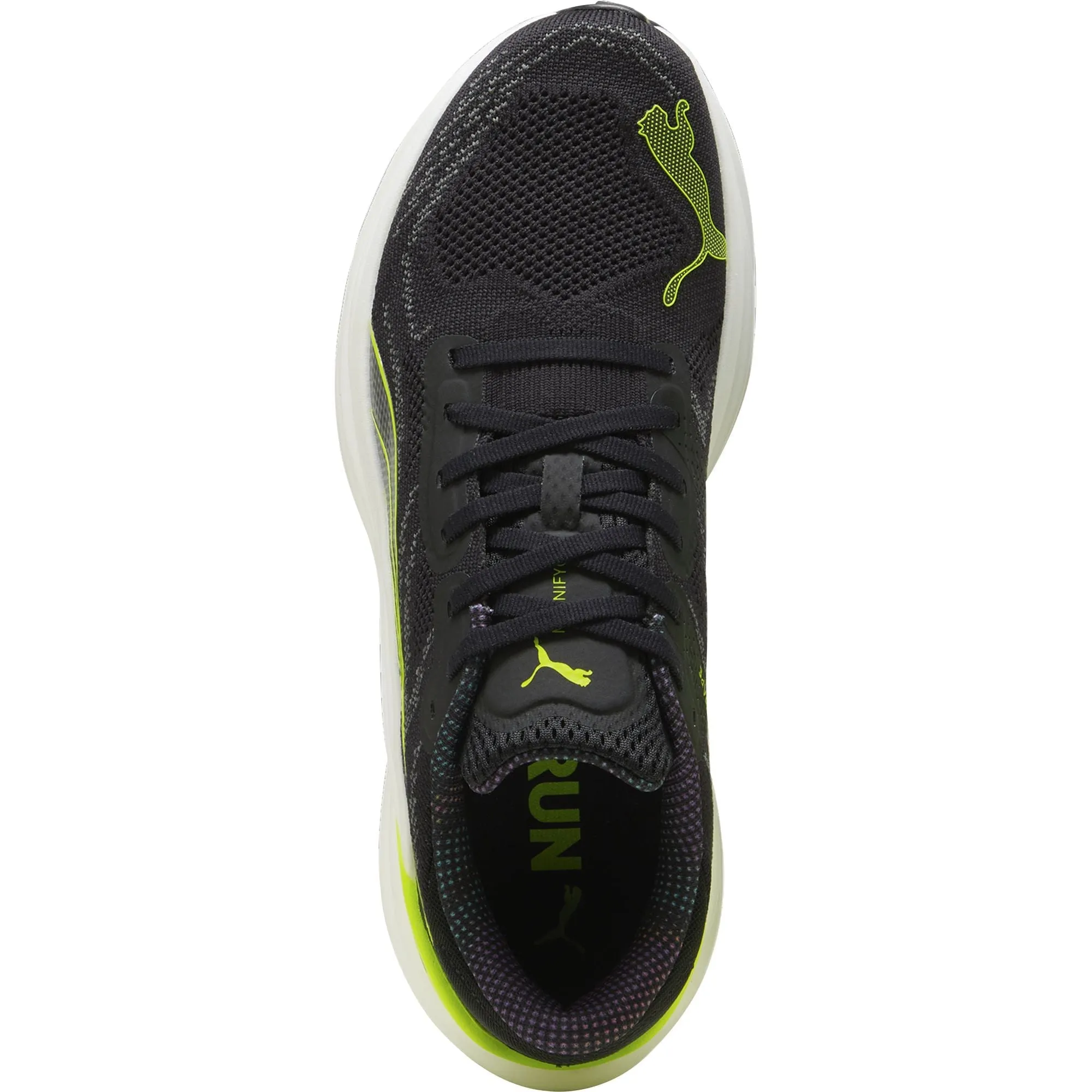 Breathable Vamp Puma Magnify Nitro 2 Mens Running Shoes - Black
