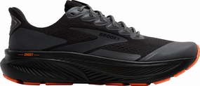 Brooks Ghost 17 Womens Running Shoes - Black Fitness Friendly Tuned Rocker Geometry