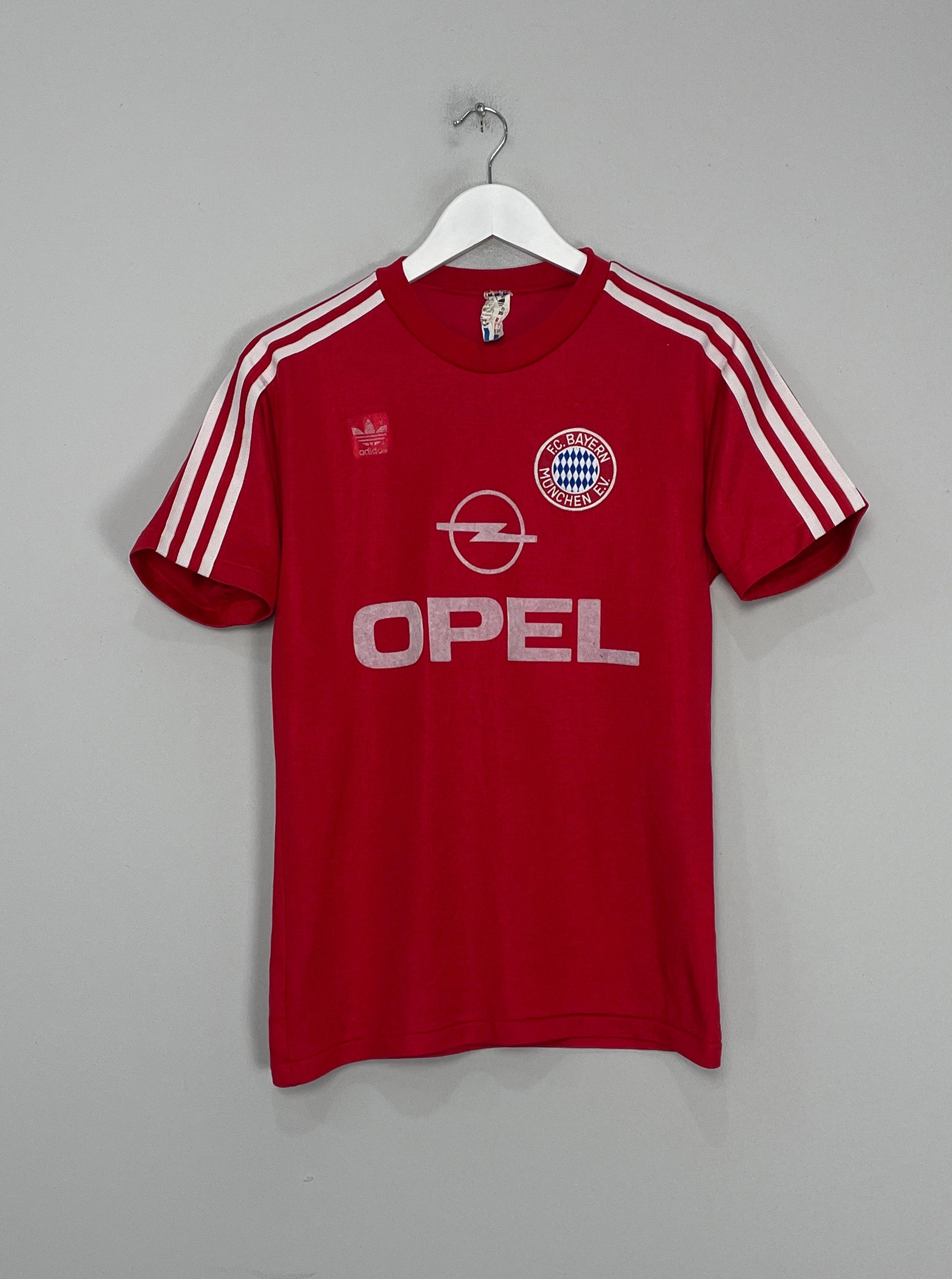 1989/91 BAYERN MUNICH HOME SHIRT (S) ADIDAS Thermal regulation Eco Friendly Production