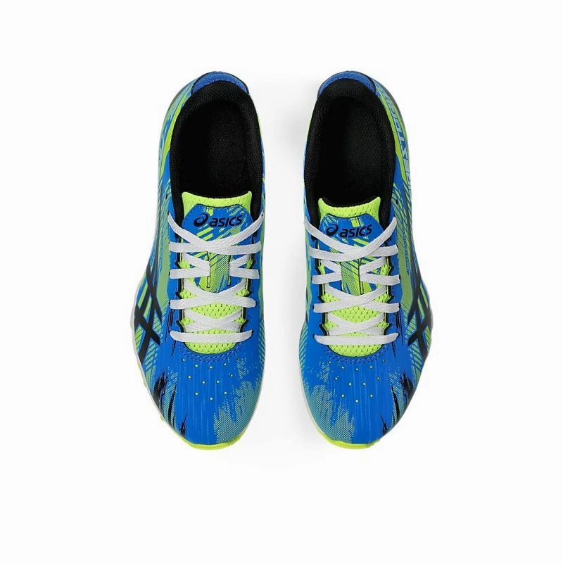 sports lovers' desire Tear Resistant Layer ASICS GEL-Firestorm 5 GS Kids Track & Field Shoes