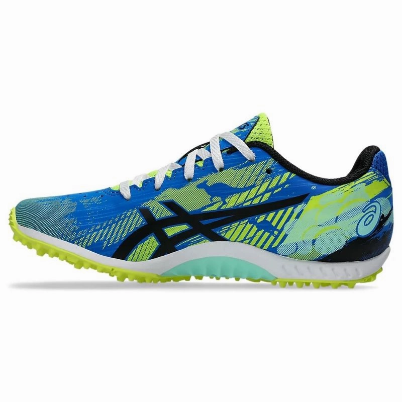 ASICS GEL-Firestorm 5 GS Kids Track & Field Shoes Fashion - forward running in a travertine pool area shoes