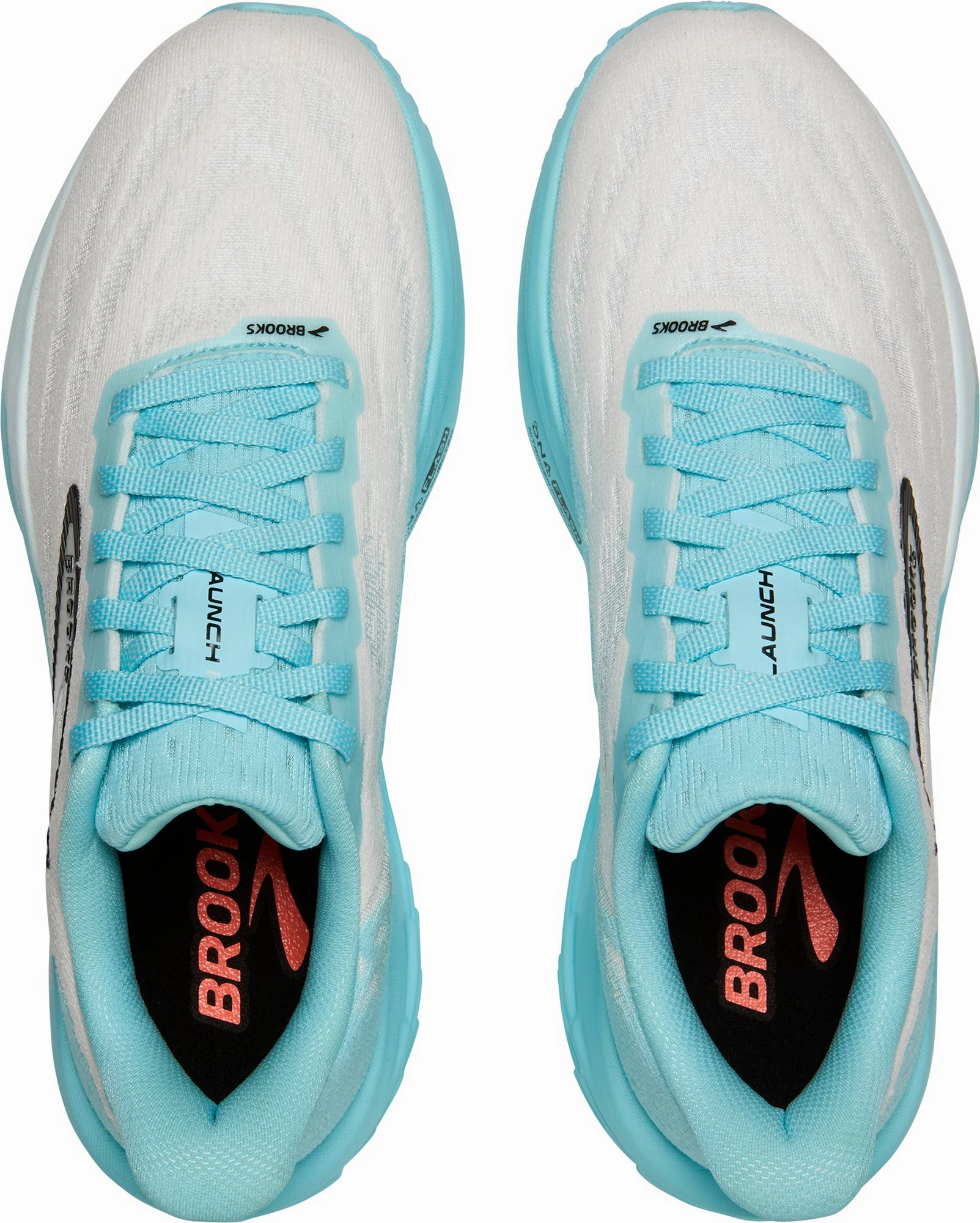 HardSole Brooks Launch 11 Womens Running Shoes - White