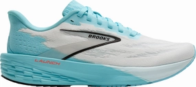 Walk Time Brooks Launch 11 Womens Running Shoes - White
