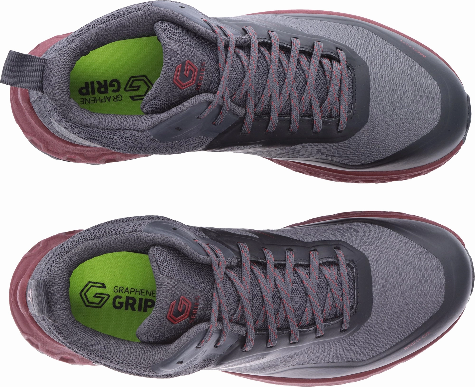 Inov8 RocFly G 390 GORE-TEX Mens Walking Boots - Grey Fast Hike Outdoor Grip