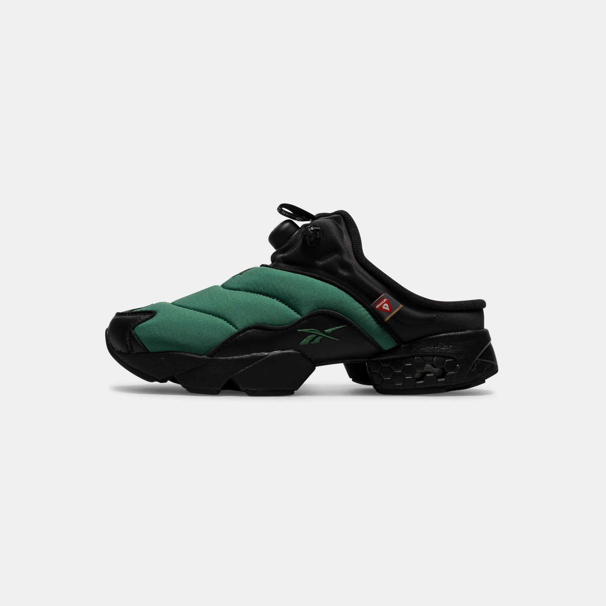 Tear Resistant Stitching Soft Leather Finish Instapump Fury Mule x South2 West8 - Green/Black