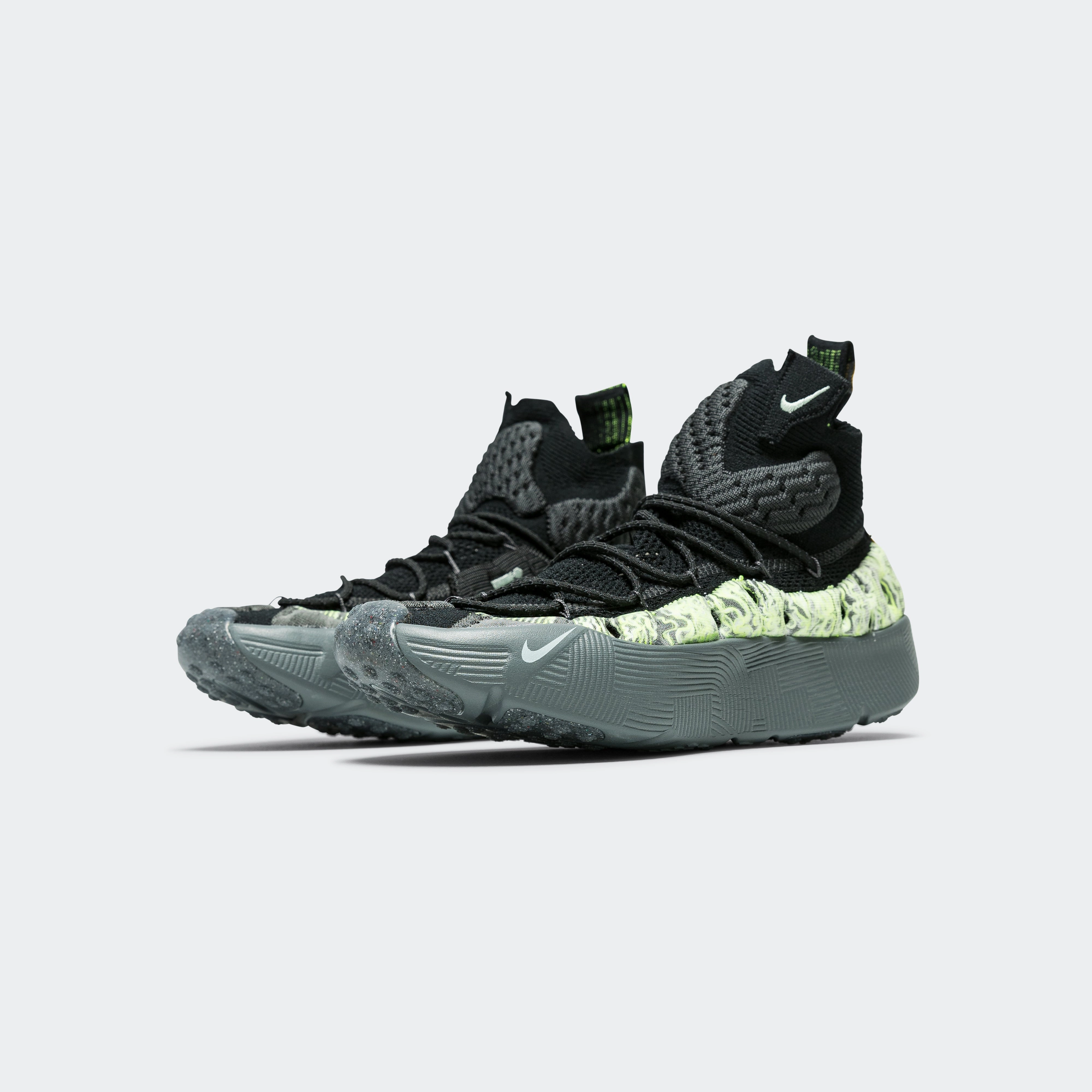 ISPA Sense Flyknit - Black/Seafoam-Smoke Grey Walking   Friendly