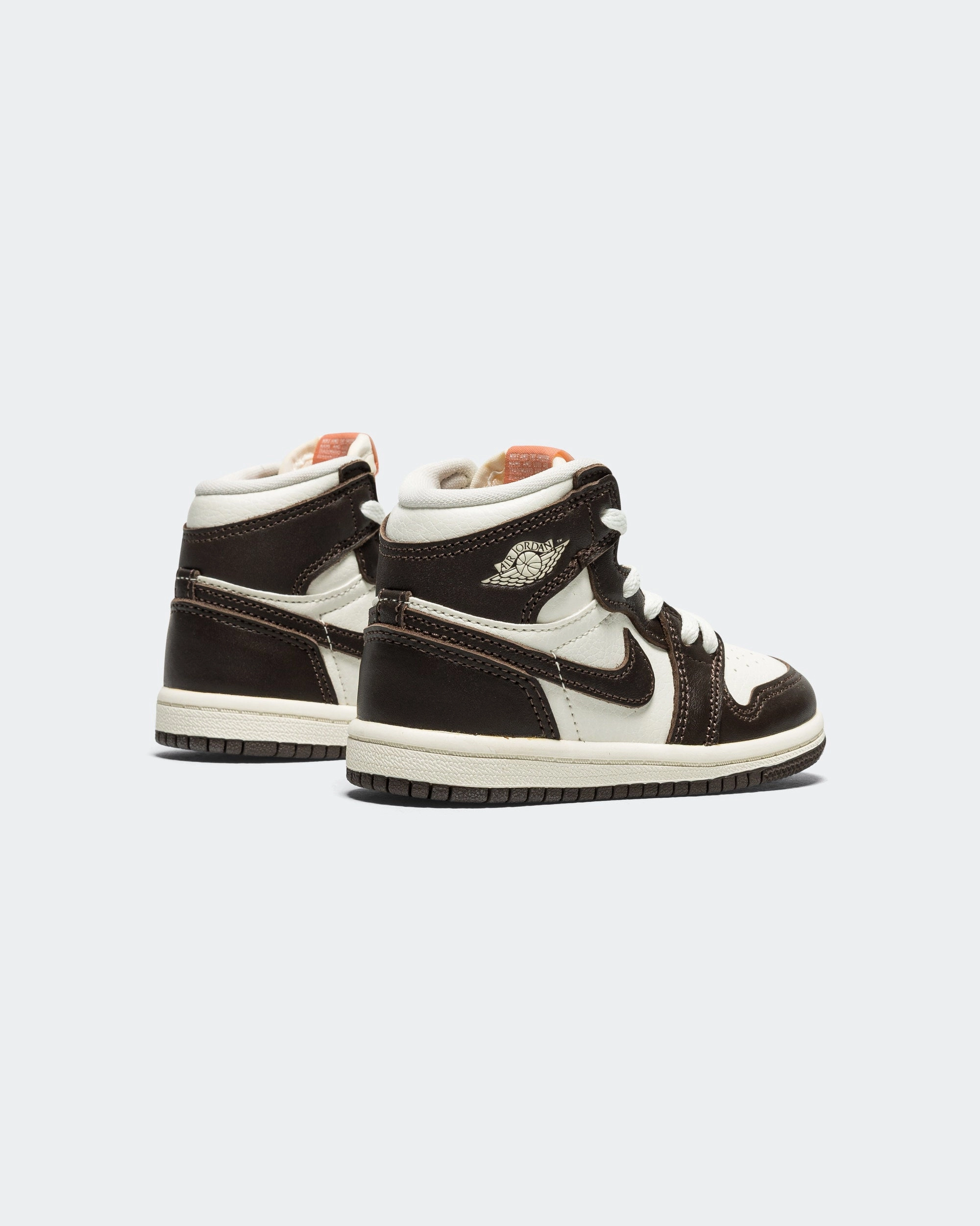 Foam Midsole Seamless Upper Construction Jordan 1 Retro High (TD) - Baroque Brown/Light Madder Root-Sail