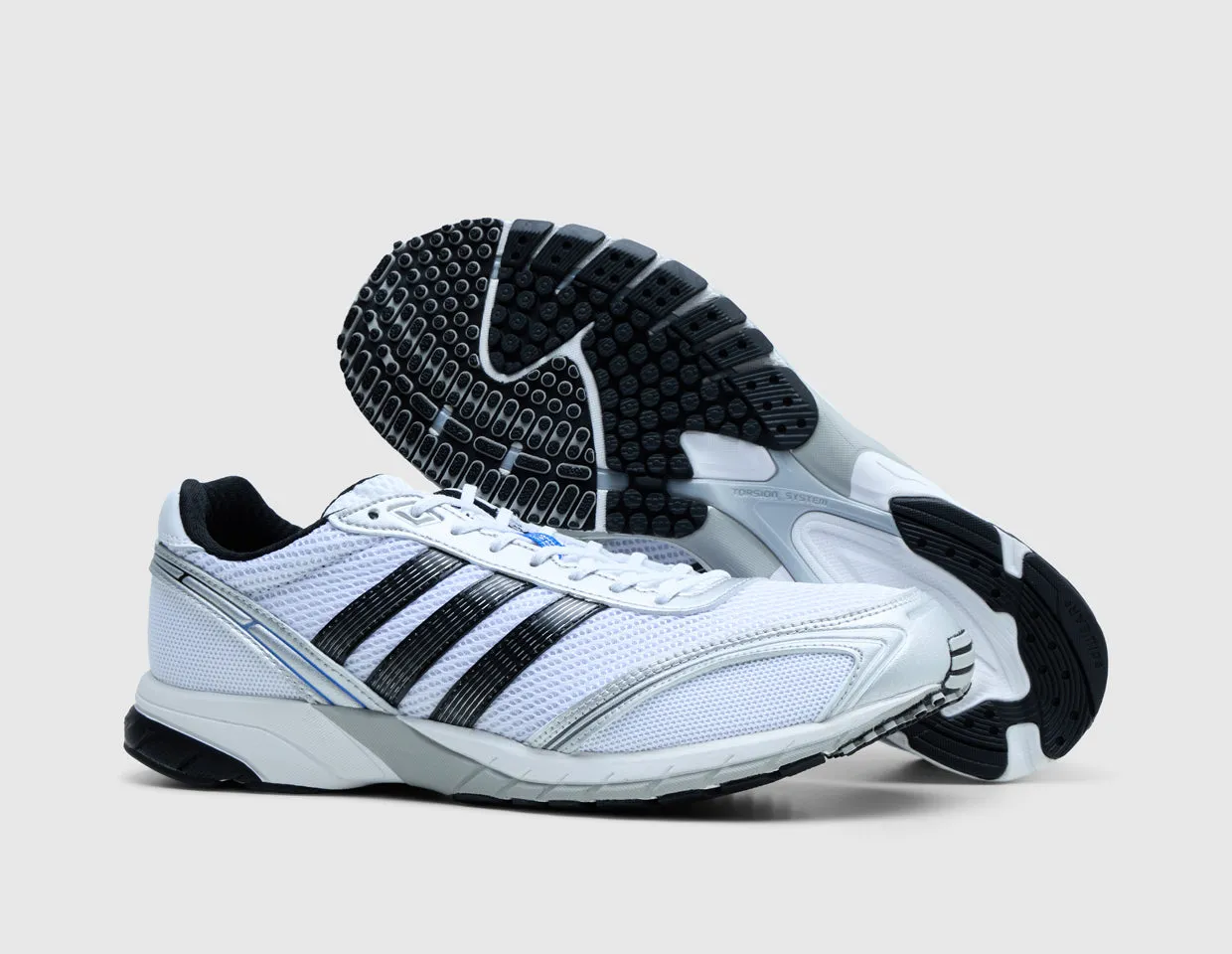 adjustable strap shoes adidas Adizero Adios OG Cloud White / Hi-Res Blue