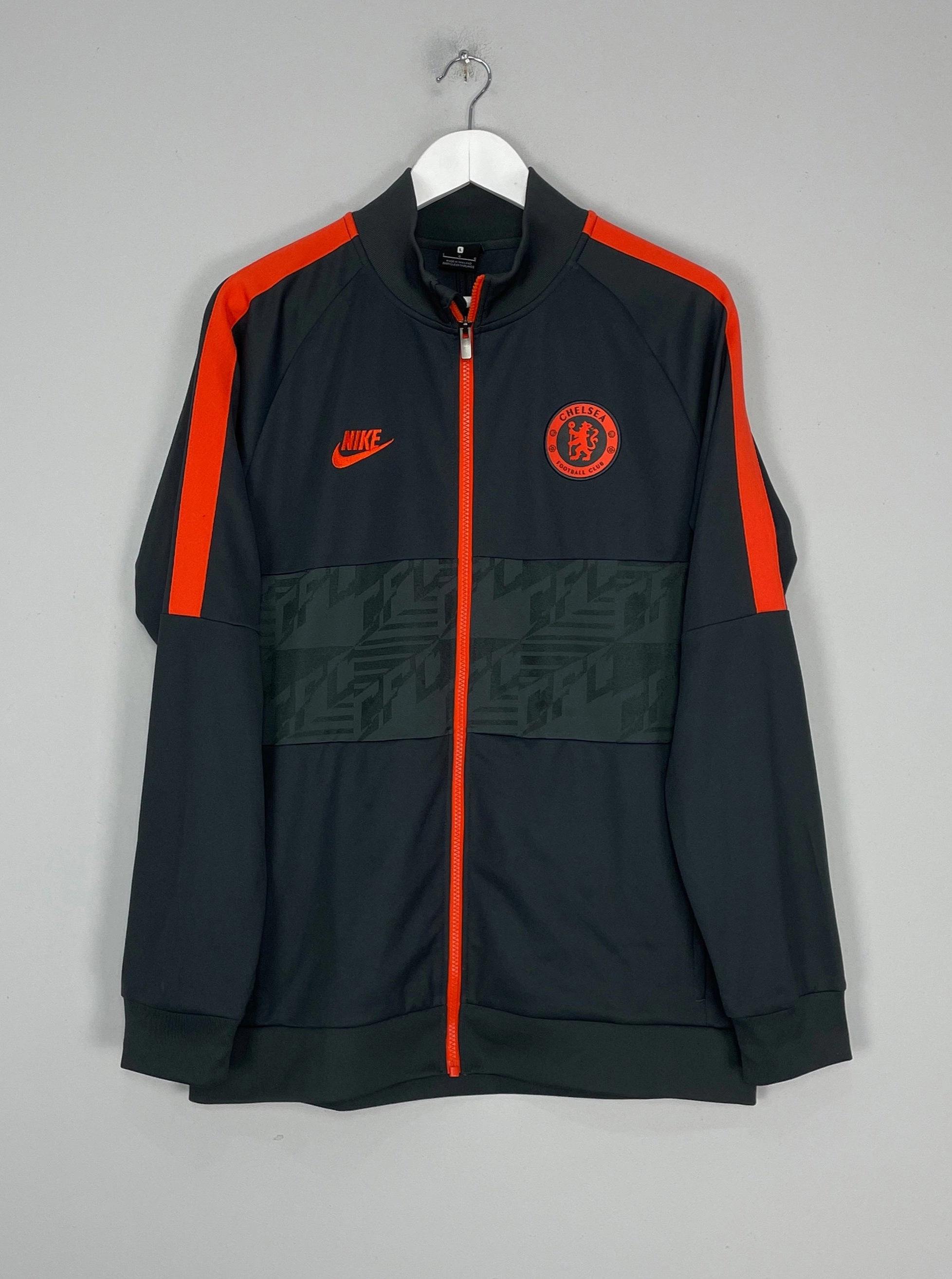 Ribbed Hem Detail Stretchable Side Inserts 2019/20 CHELSEA TRACK JACKET (L) NIKE