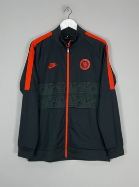 Ribbed Hem Detail Stretchable Side Inserts 2019/20 CHELSEA TRACK JACKET (L) NIKE
