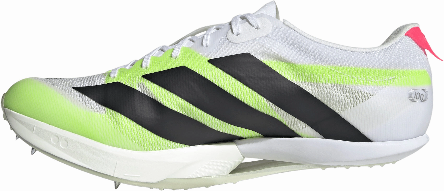 adidas Adizero Prime SP 4 Running Spikes - White Fit Traction Pivot Motion